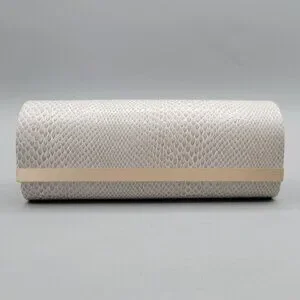 Jimmy Choo Ivory Faux Snakeskin Sunglass Eyeglass Case Magnetic Close NEW Jimmy Choo Faux Snakeskin Beige Hard Magnetic Close  main image 4